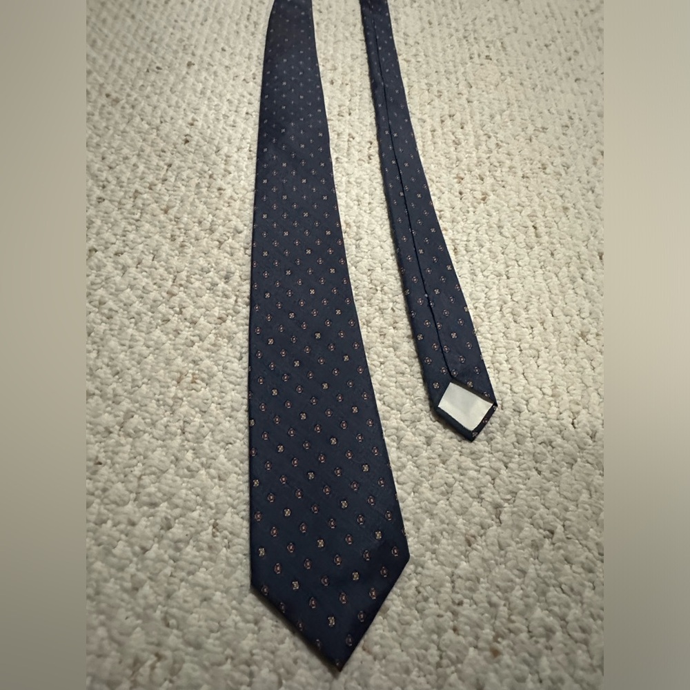 Brooks brother tie blue dark